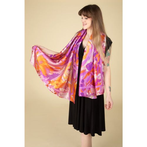 Foulard Beau en rose - amici - Modalova