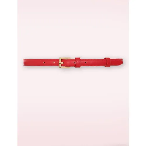 Ceinture Rosalie en rouge - Banned Retro - Modalova