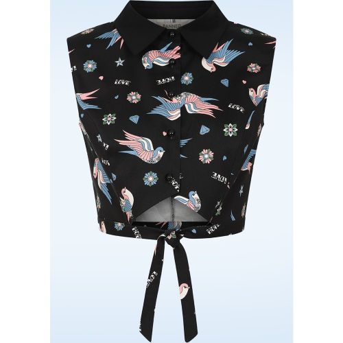 Chemisier court Marilou Swallow en - Banned Retro - Modalova