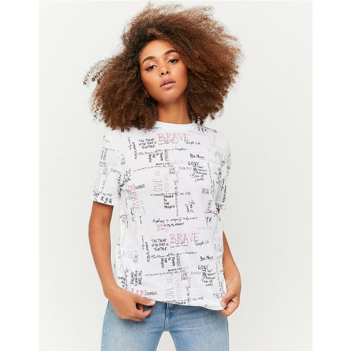 T-Shirt Basique Imprimé - Tw - Modalova