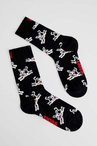 Chaussettes Chat Noir en taille: TAILLE UNIQUE - Happy Socks - Modalova