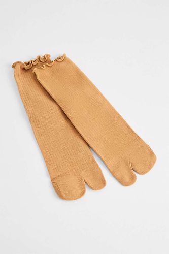 Chaussettes Tabi à bords à volants en taille: TAILLE UNIQUE - Out From Under - Modalova