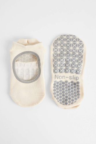 Chaussettes de Pilates découpées antidérapantes en taille: TAILLE UNIQUE - Out From Under - Modalova