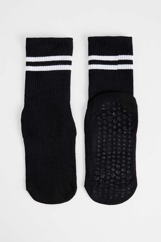 Chaussettes de sport de Pilates antidérapantes en taille: TAILLE UNIQUE - Out From Under - Modalova