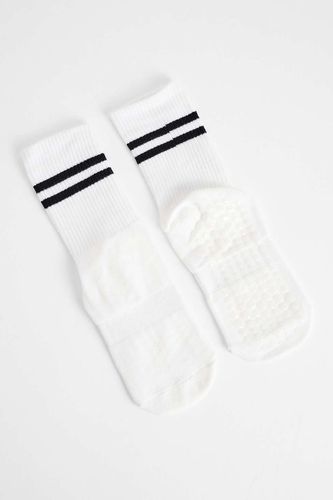 Chaussettes de sport de Pilates antidérapantes en taille: TAILLE UNIQUE - Out From Under - Modalova