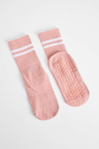 Chaussettes de sport de Pilates antidérapantes en taille: TAILLE UNIQUE - Out From Under - Modalova