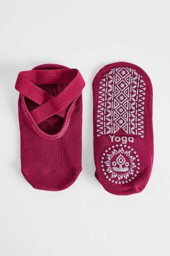 Chaussettes de Pilates découpées antidérapantes en taille: TAILLE UNIQUE - Out From Under - Modalova