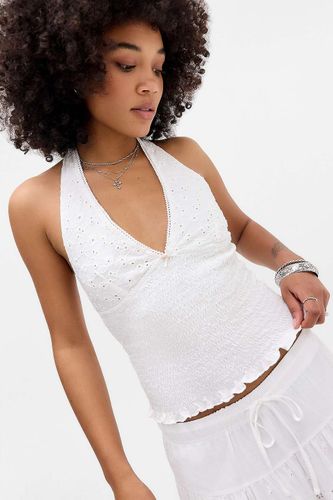 Haut dos-nu froncé Hattie UO par en taille: XS - Urban Outfitters - Modalova