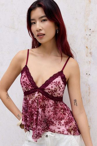 Caraco Babydoll floqué Celia en taille: Medium - Kimchi Blue - Modalova