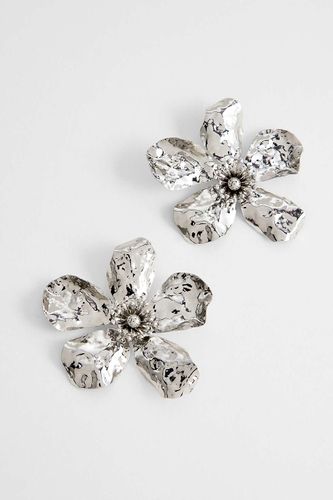 Boucles d'oreilles fleur Statement en taille: TAILLE UNIQUE - Silence + Noise - Modalova