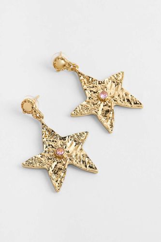 Boucles d'oreilles étoile fondue XL taille: TAILLE UNIQUE - Silence + Noise - Modalova