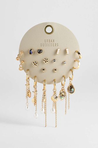 Lot de 10 boucles d'oreilles empilables Ocean taille: TAILLE UNIQUE - Silence + Noise - Modalova