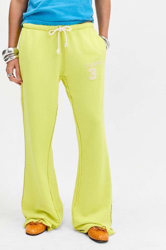 Pantalon de jogging Cleo ample à jambe évasée jaune fluo taille: XS - Jaded London - Modalova
