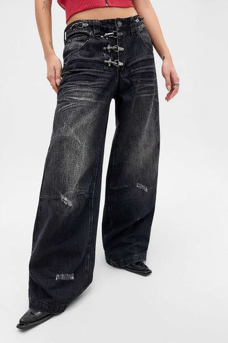 Jeans Colossus à clip de pompier en taille: 26 - Jaded London - Modalova