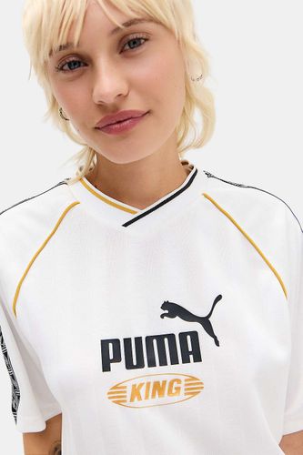 Maillot de football décontracté King blanc en taille: XS - Puma - Modalova