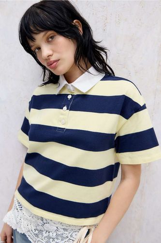 Polo rugby à rayures jaunes en taille: Medium - Levi's - Modalova