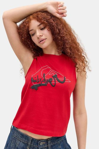 Débardeur ample rouge exclusif UO en taille: XS - Quiksilver - Modalova