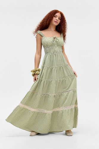 Robe cache-caur à carreaux en taille: Small - Daisy Street - Modalova
