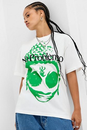T-shirt blanc Sidd Alien en taille: XS - No Problemo - Modalova