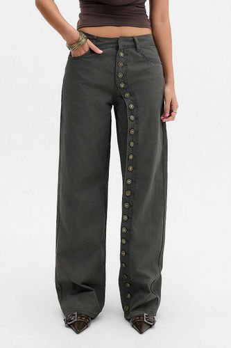 Jean asymétrique à boutons Moss Penny en taille: Small - Lioness - Modalova