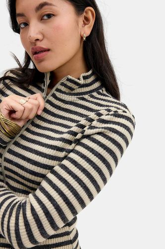 Haut de survêtement en tricot zippé à rayures Apex en taille: Medium - Lioness - Modalova