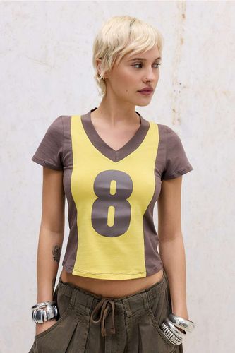 T-shirt numéro Haloda en taille: XS - Motel - Modalova