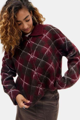 Cardigan boutonné arlequin en taille: Small - The Ragged Priest - Modalova