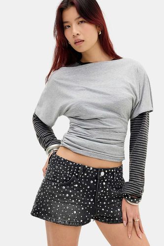 Mini-short clouté Glare en taille: 26 - The Ragged Priest - Modalova