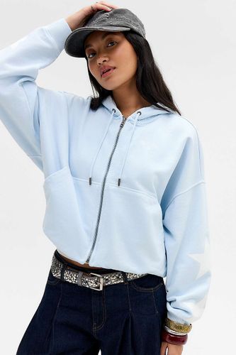 Sweat à capuche à ourlet boule Jeans en taille: Small - GUESS - Modalova