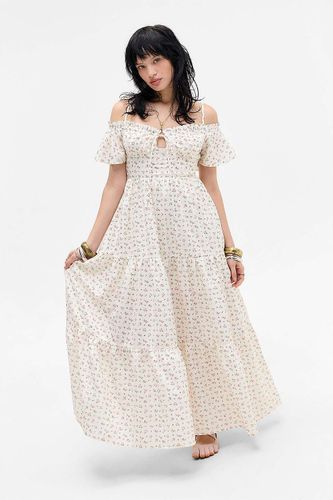 Robe longue rose exclusive UO en taille: Small - Kiss The Sky - Modalova