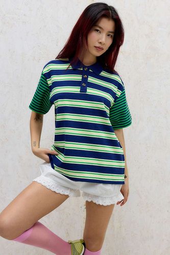 Polo de rugby Zia à rayures multiples en taille: R-U 8 - Damson Madder - Modalova