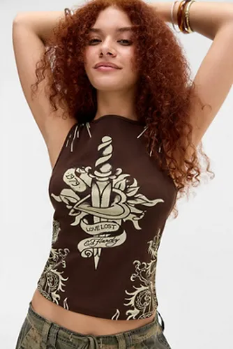 Débardeur UO Exclusive Heart N Dagger en taille: TTP - Ed Hardy - Modalova