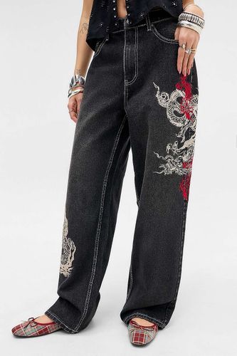 Jeans coupe droite Dragon taille: XS - Ed Hardy - Modalova