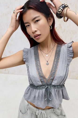 Blouse en satin Ava en taille: XS - Kimchi Blue - Modalova