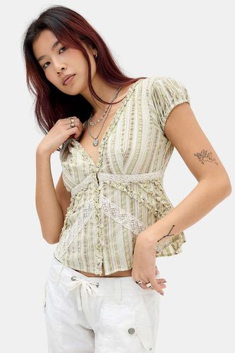 Blouse à volants Robyn en taille: XS - Kimchi Blue - Modalova