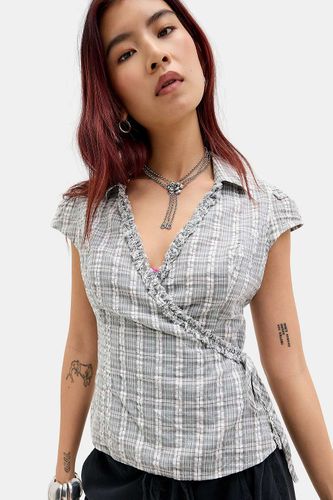 Blouse portefeuille Dora en taille: 2XS - Kimchi Blue - Modalova