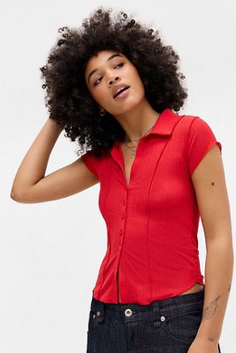 Chemise côtelée Milo UO par en taille: XS - Urban Outfitters - Modalova