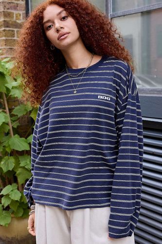 T-shirt à manches longues rayé Luca en taille: Small - BDG - Modalova