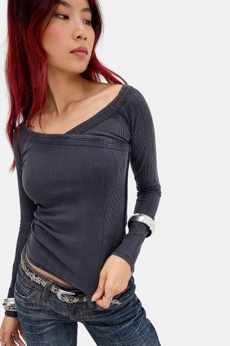 Haut croisé côtelé Jordy en taille: XS - BDG - Modalova