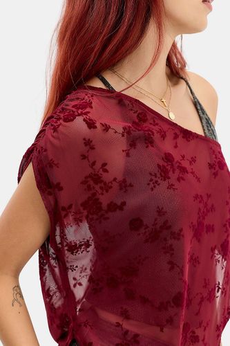 Poncho floqué en taille: XS - Kimchi Blue - Modalova