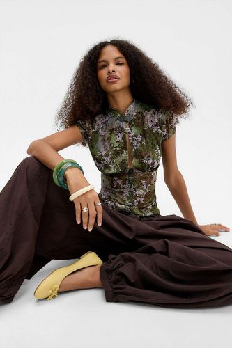 Haut floqué à trou de serrure Juni en taille: XS - Silence + Noise - Modalova