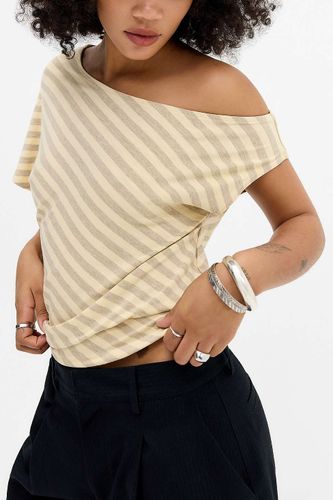 T-shirt UO Olivia épaules dénudées par en taille: XS - Urban Outfitters - Modalova