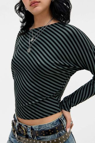 T-shirt à épaules dénudées rayé Livia en taille: XS - Silence + Noise - Modalova