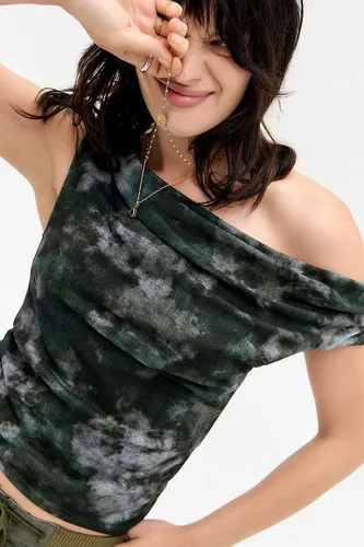 Top en mesh imprimé Fia en taille: XS - Silence + Noise - Modalova