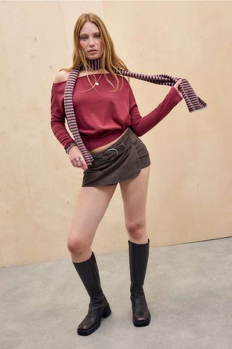 Haut épaules dénudées drapé Cassie en taille: XL - Silence + Noise - Modalova