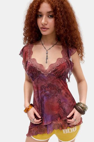 Tunique asymétrique Kelly en taille: Small - Kimchi Blue - Modalova