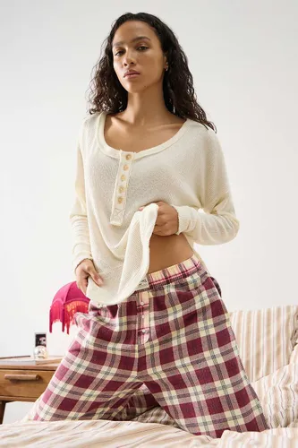 Haut gaufré Henley en taille: Small - Out From Under - Modalova