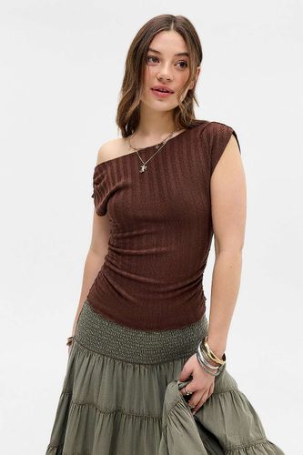 Haut en fil flammé à épaules dénudées en taille: Small - Out From Under - Modalova