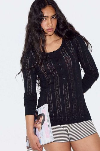 Haut Henley à motif pointelle en taille: Small - Out From Under - Modalova