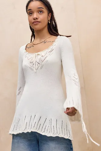 Haut en maille pointelle Catherine en taille: XS - Kimchi Blue - Modalova